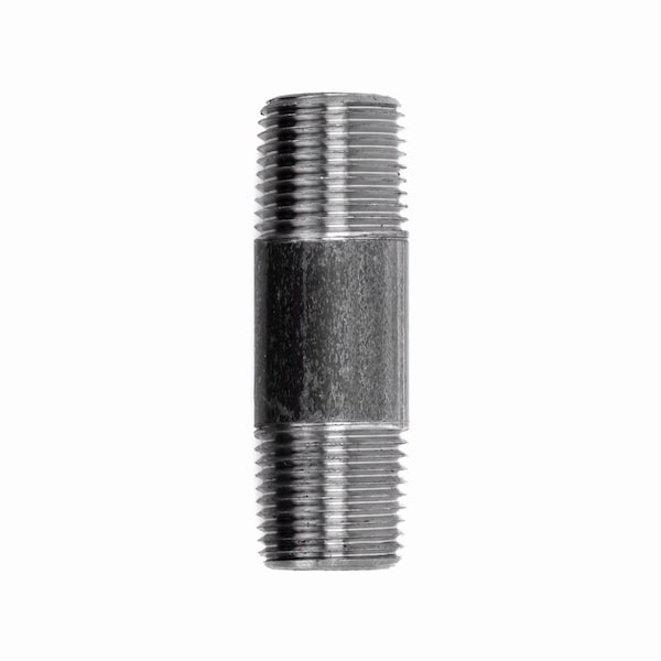 Ace Trading - Nipple STZ Industries 1/8 in. MIP each X 1/8 in. D MIP Black Steel 2-1/2 in. L Nipple 308UP18X212 - main